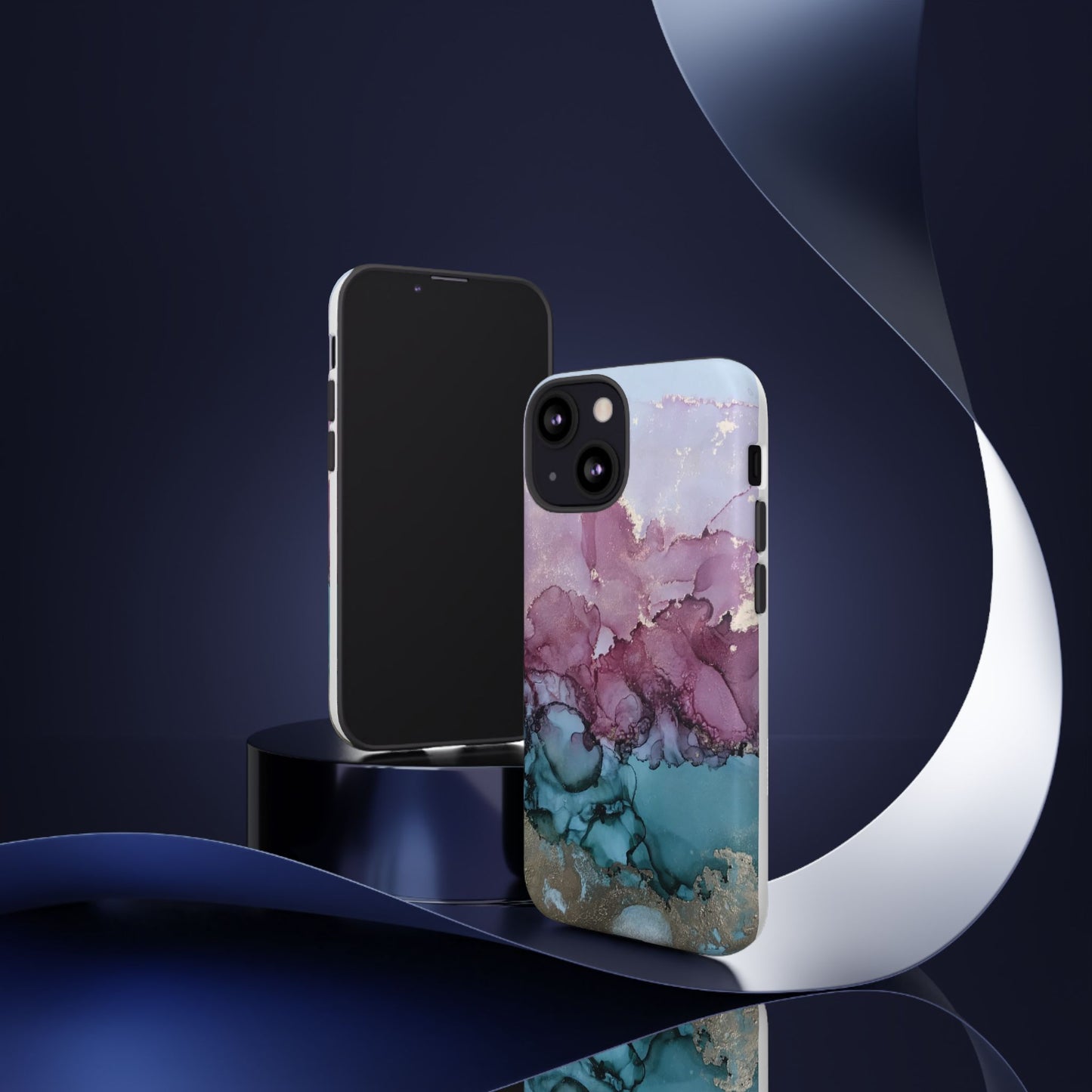 Tough Cases, Beautiful Multicolored Marble Design