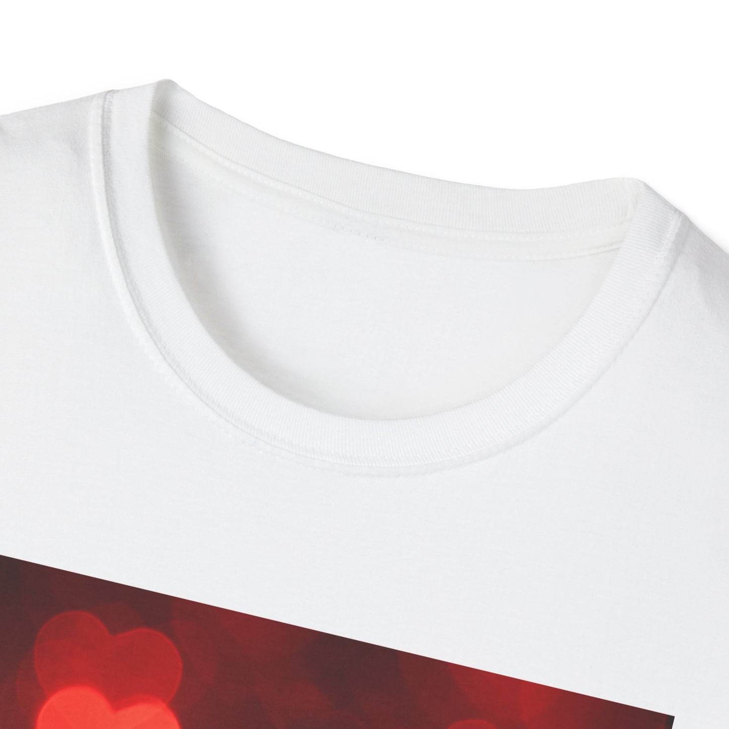 Romantic Heart T-Shirt, Perfect for Valentine's Day, Cute Couple Gift, Love Quote Tee, Softstyle Shirt