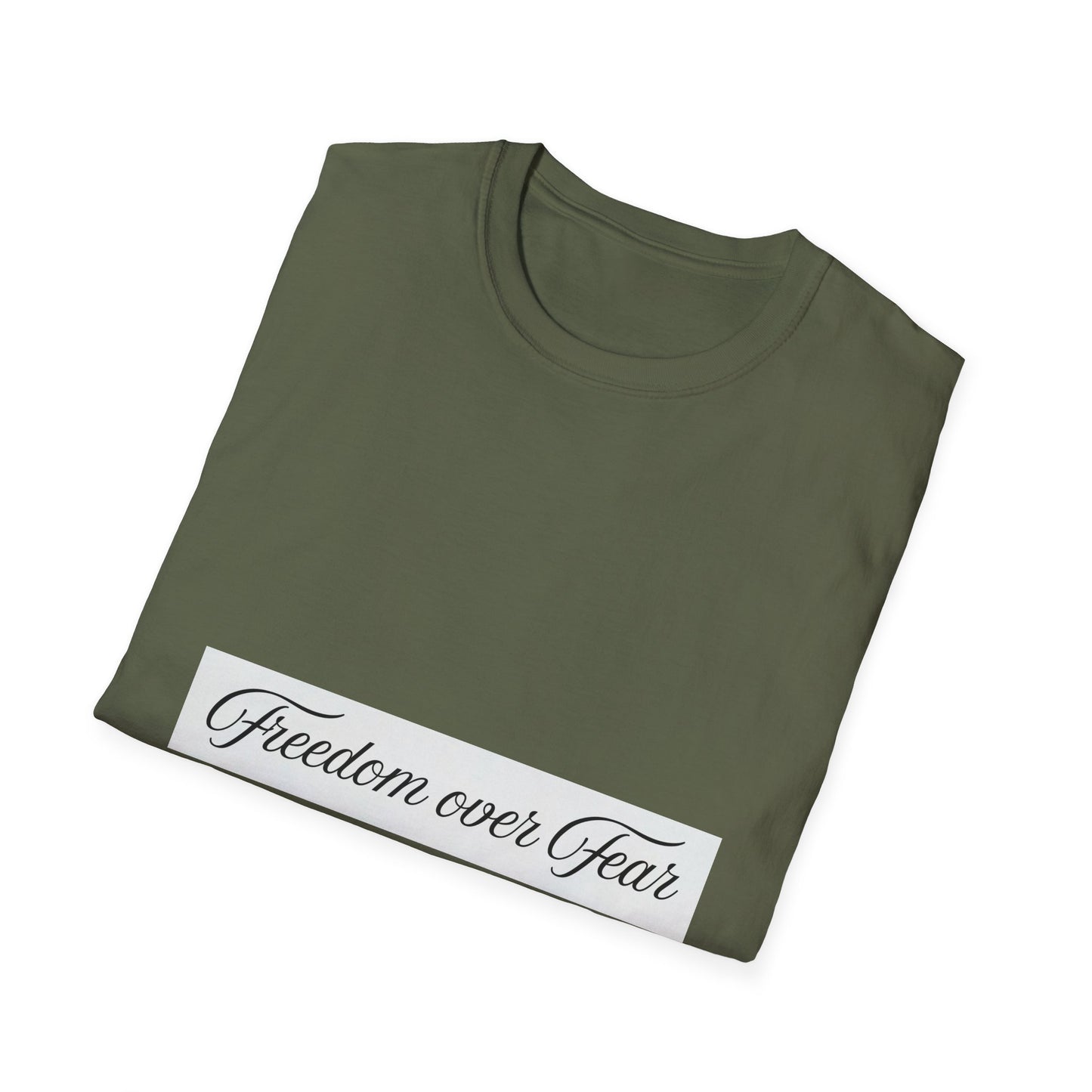 Freedom Over Fear T-Shirt | Inspirational Tee | Motivational Gift | Casual Wear | Comfortable Tee | Everyday Style | Perfect [...]