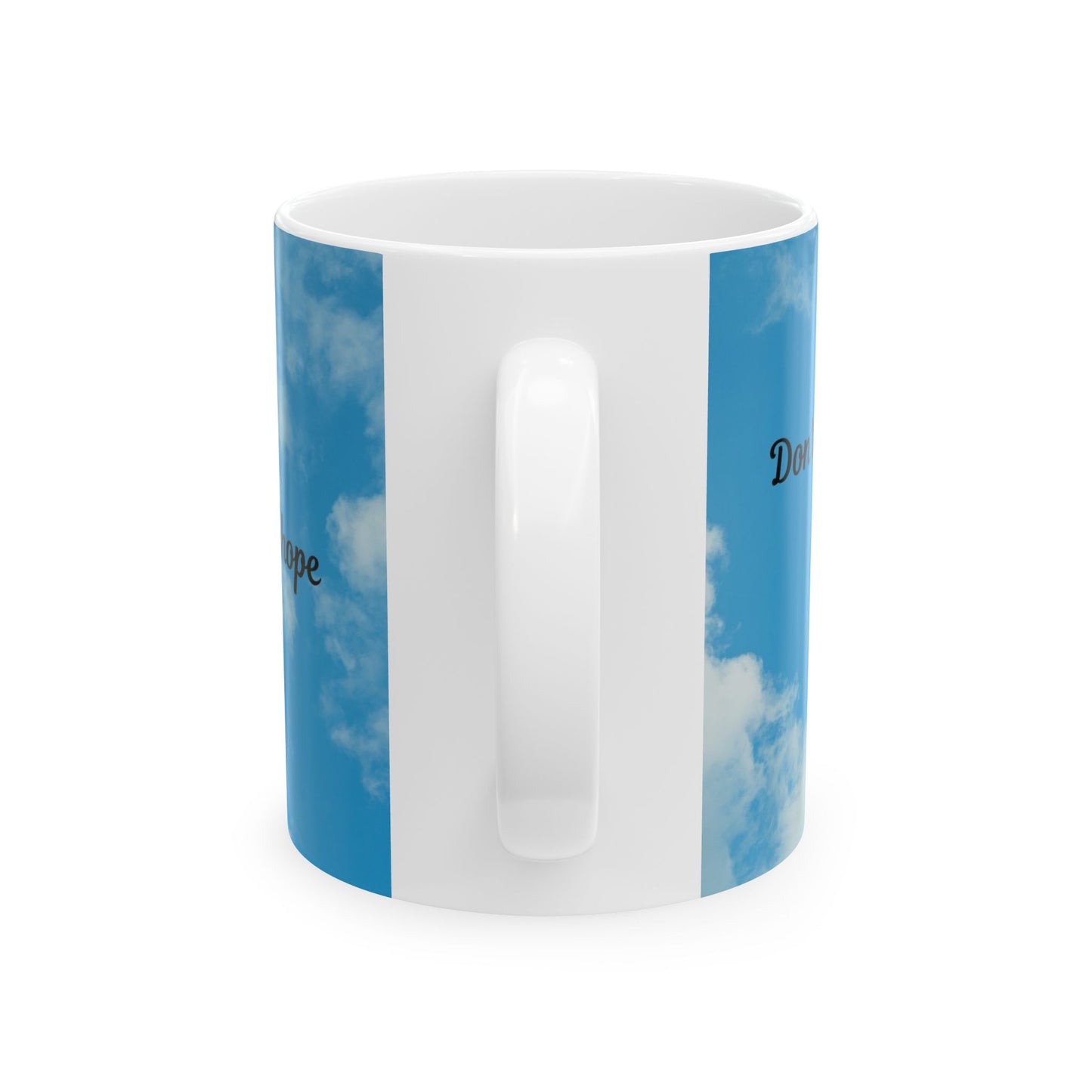 Inspiring Ceramic Mug - Motivational Gift for Coffee Lovers, Hope Mug, Positive Vibes, Customizable Coffee Cup, Unique Present