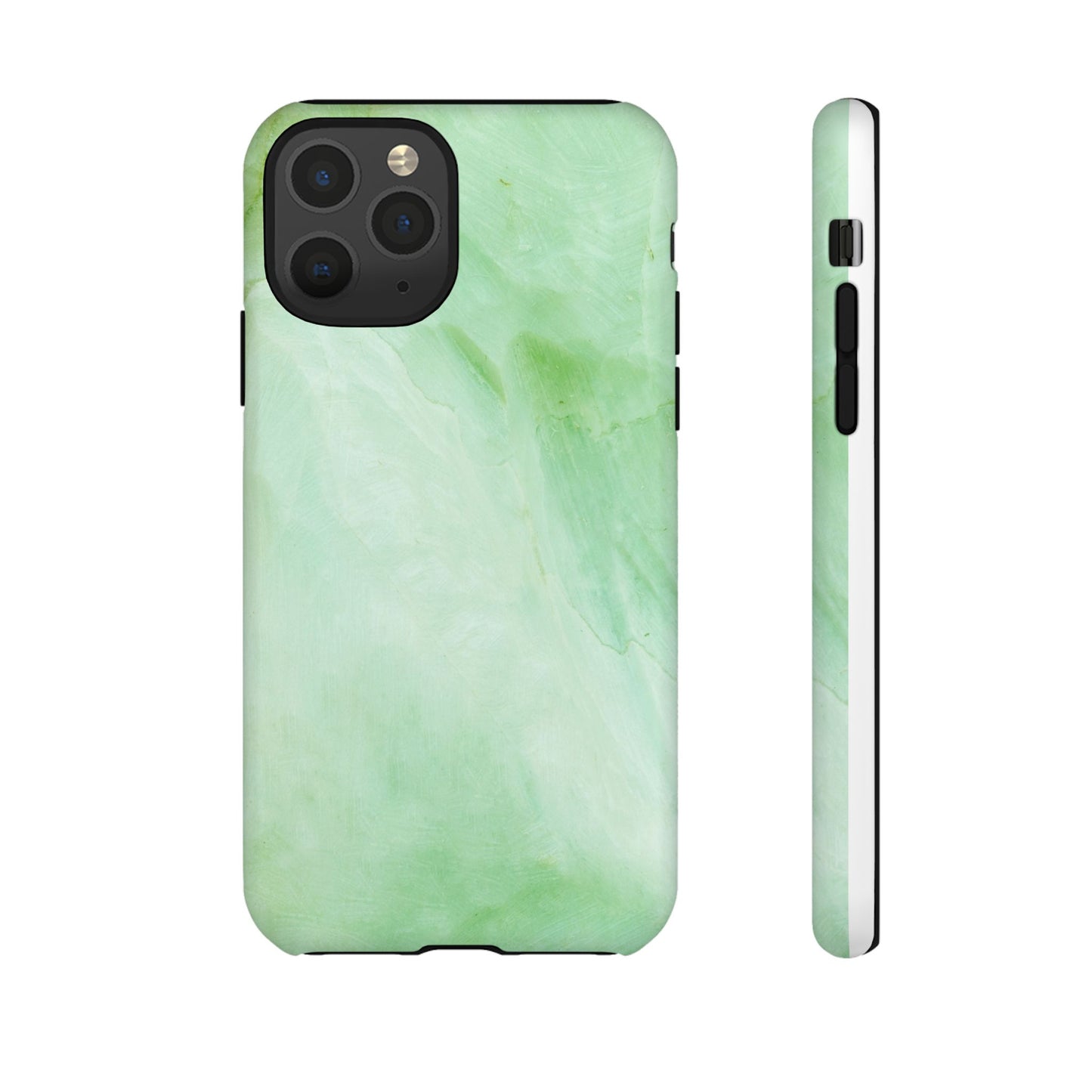 Tough Cases, Beautiful Green Marble Design