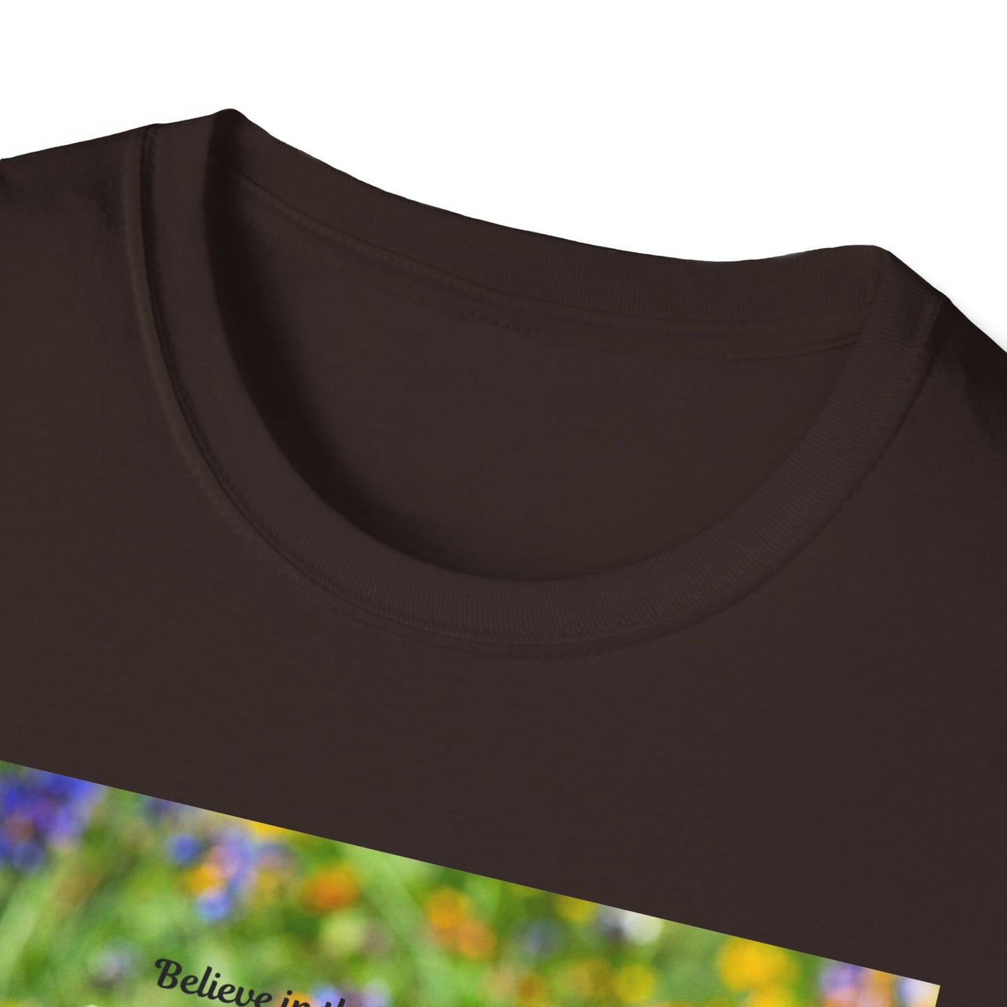Vibrant Floral Butterfly T-Shirt - Nature Lover Gift, Spring Fashion, Eco-Friendly Apparel, Outdoor Wear, Garden Party Outfit