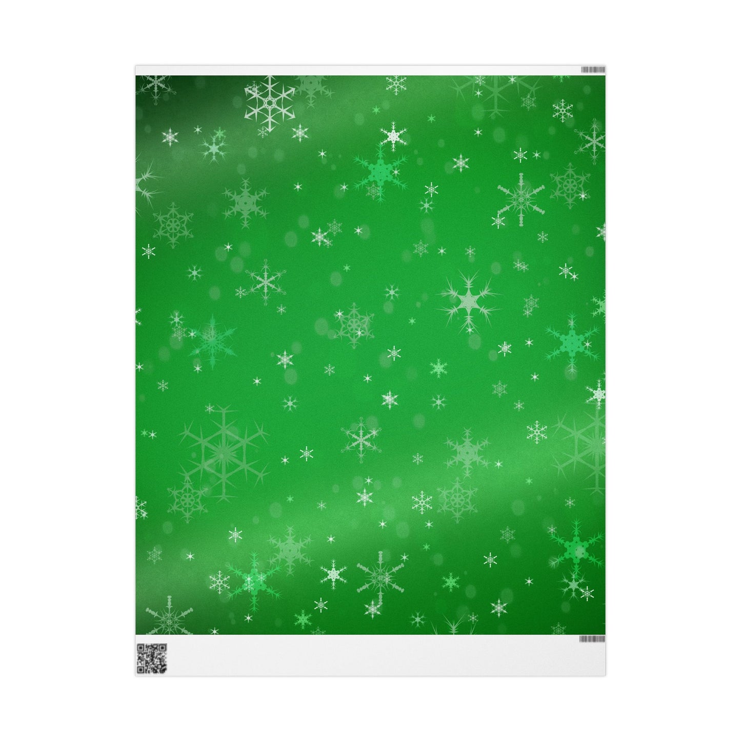 Festive Wrapping Paper Roll, Holiday Gift Wrap, Christmas, Birthday, Eco-Friendly Gift Wrap, Green Stars Design, Decorative Paper