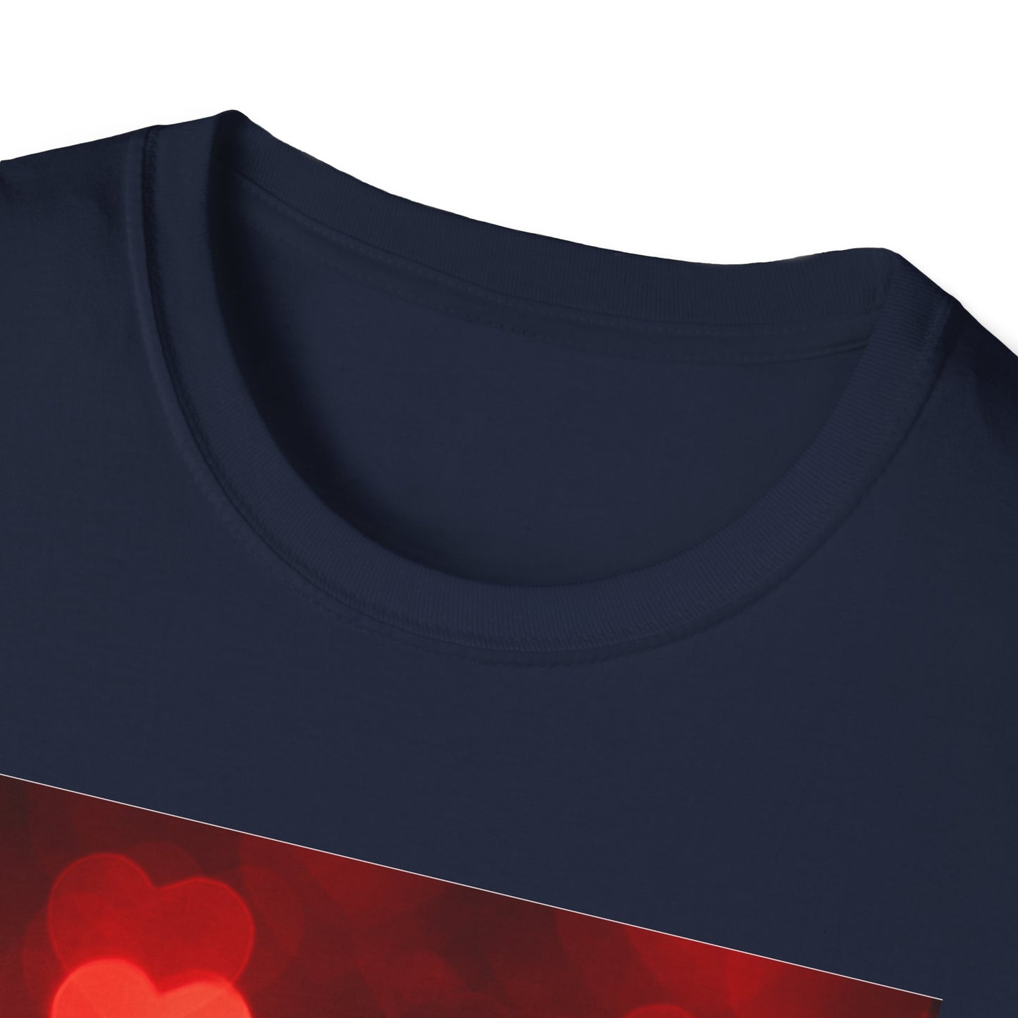 Romantic Heart T-Shirt, Perfect for Valentine's Day, Cute Couple Gift, Love Quote Tee, Softstyle Shirt