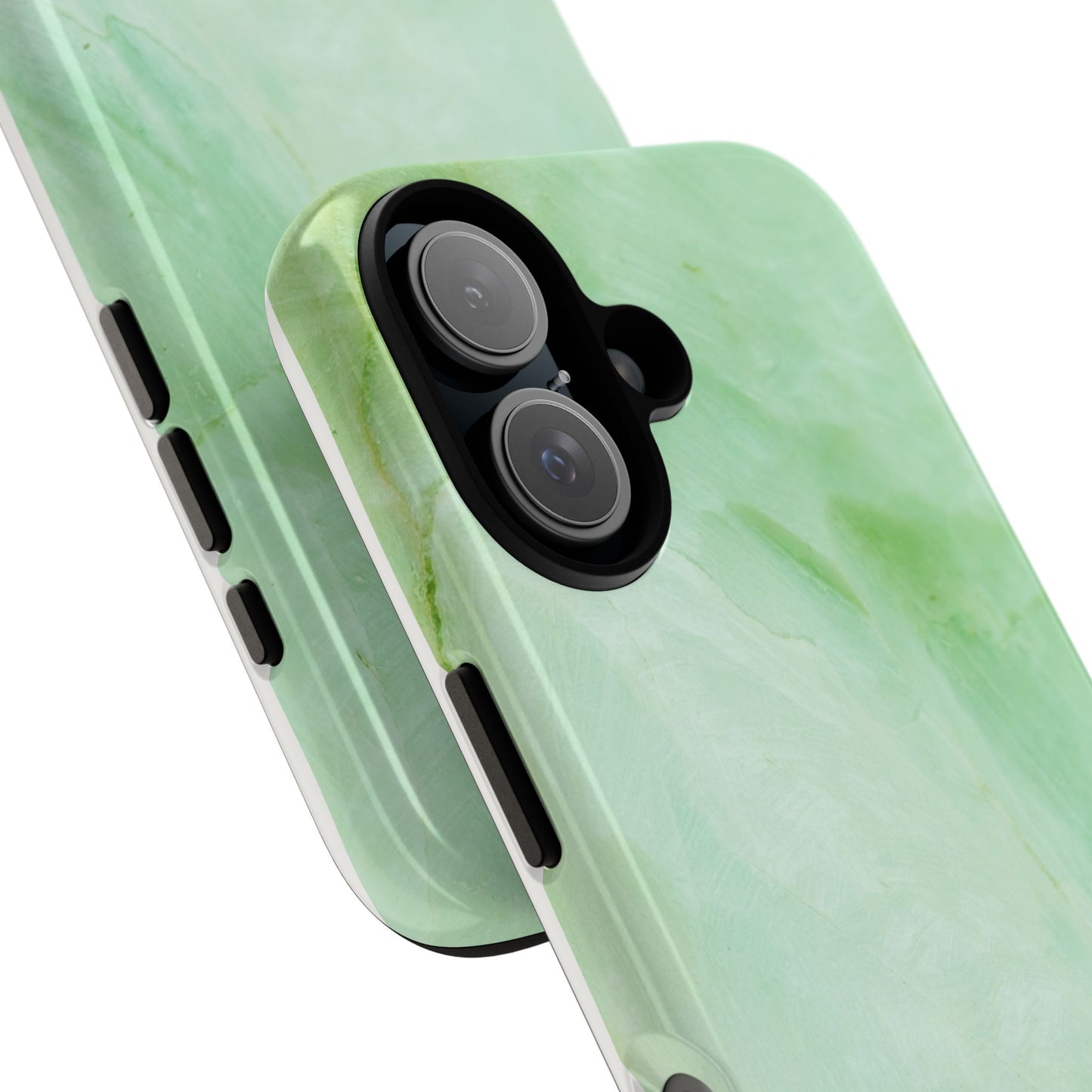 Tough Cases, Beautiful Green Marble Design