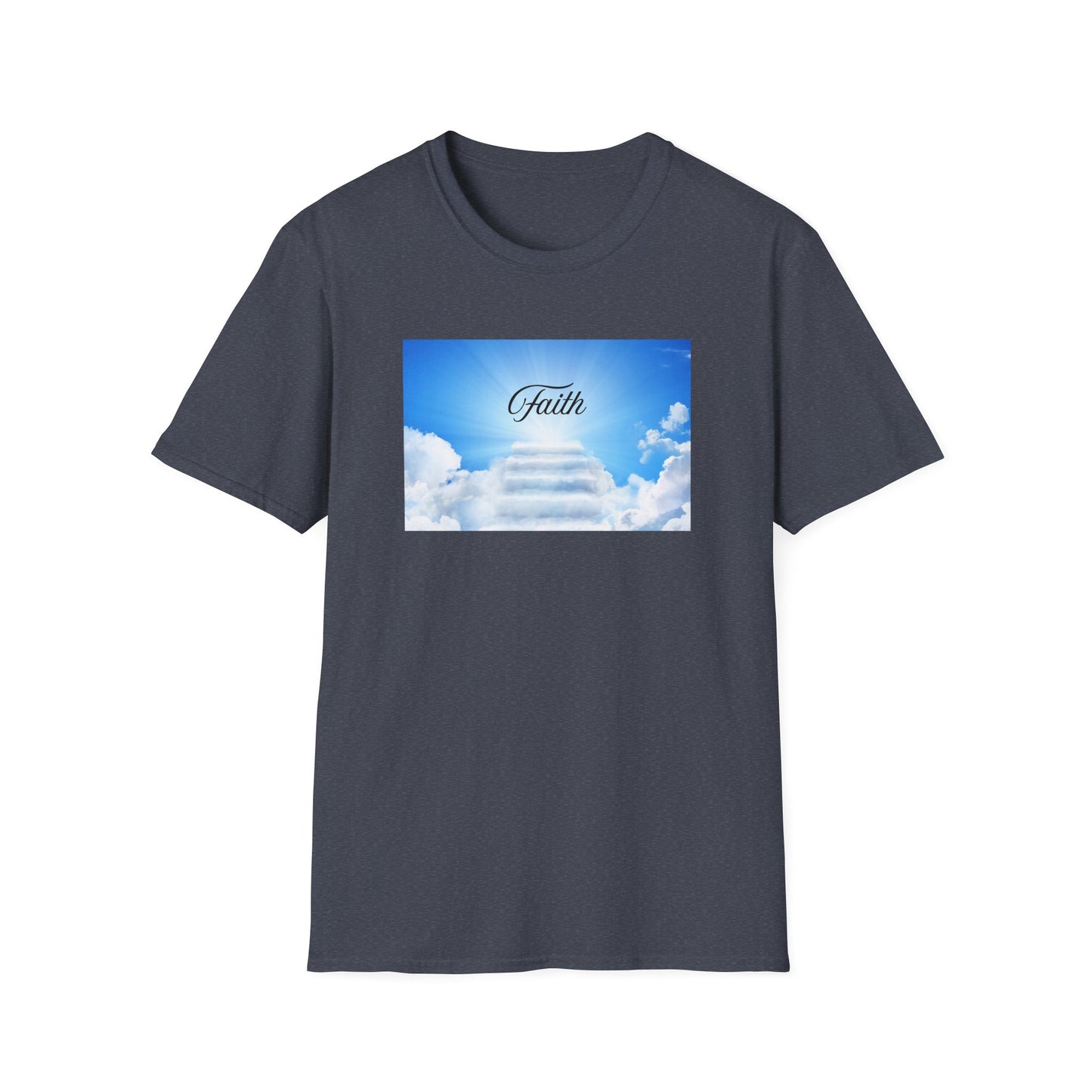 Faith-Inspired Softstyle T-Shirt, Inspirational Tee, Casual Wear, Gift for Believers, Spiritual Apparel, Everyday Comfort