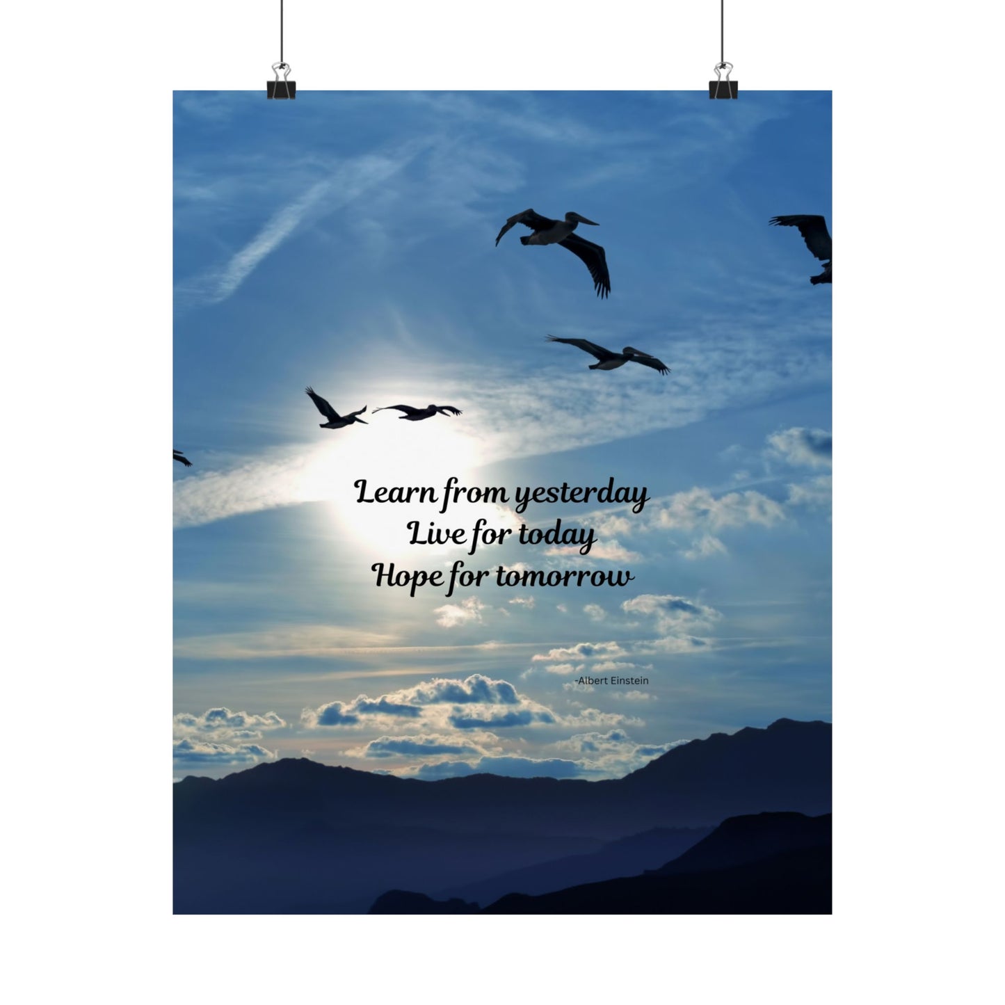 Inspirational Matte Vertical Posters, Motivational Wall Art, Home Decor, Gift for Friends, Office Decor, Quotes Art