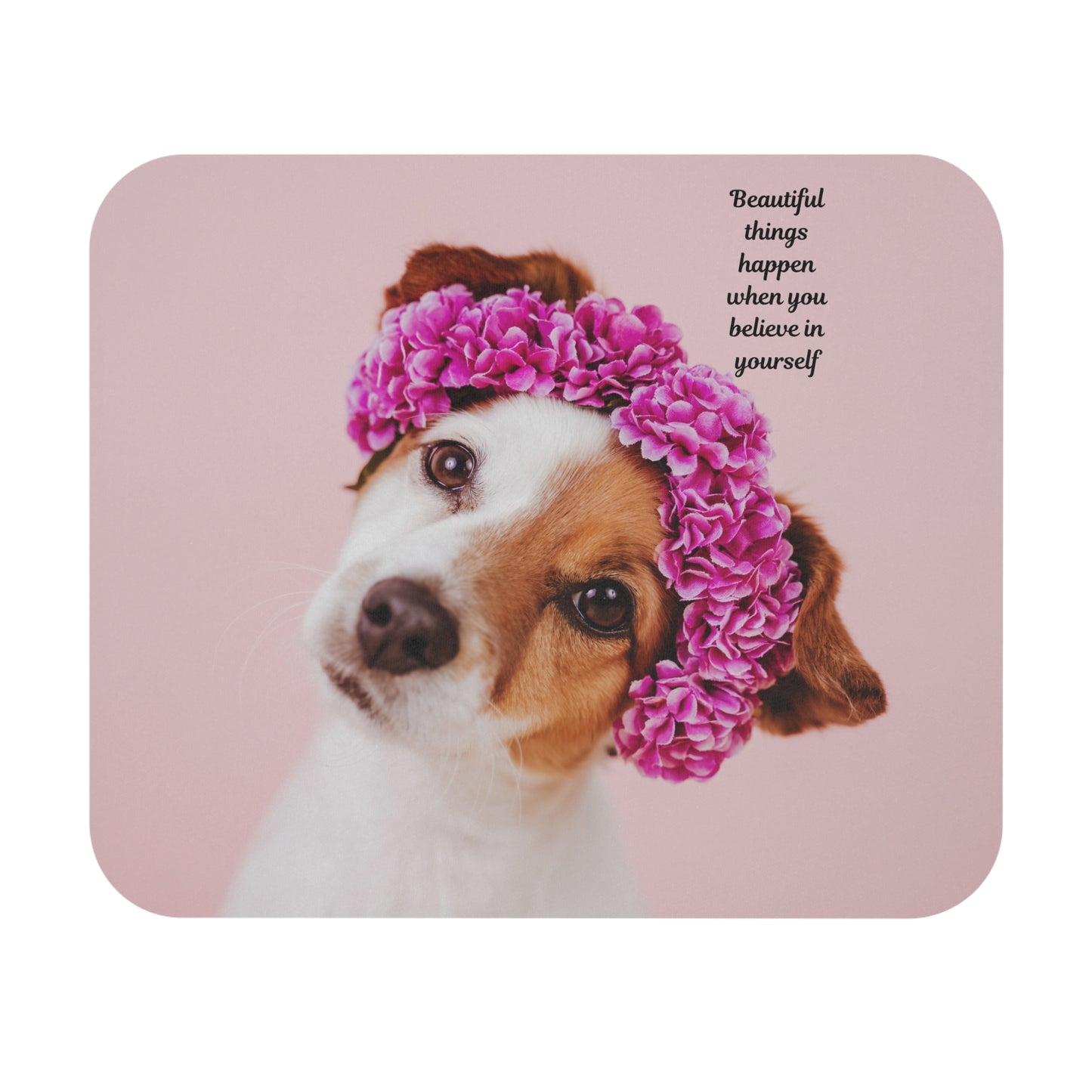 Charming Dog-Inspired Mouse Pad with Inspirational Quote, Cute Pet Gift, Desk Accessory, Home Office Decor, Animal Lover Gift, [...]