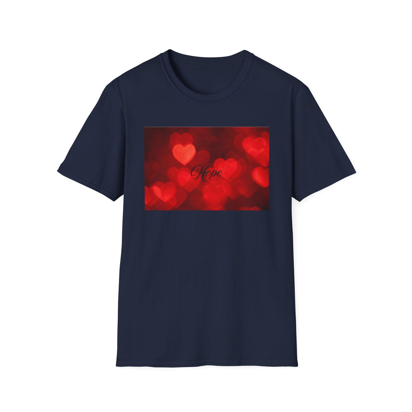 Romantic Heart T-Shirt, Perfect for Valentine's Day, Cute Couple Gift, Love Quote Tee, Softstyle Shirt