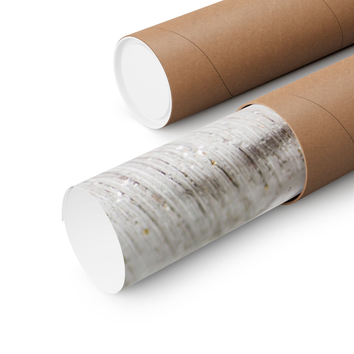 Winter Heart Poster – Matte Vertical Wall Art with Inspirational Quote