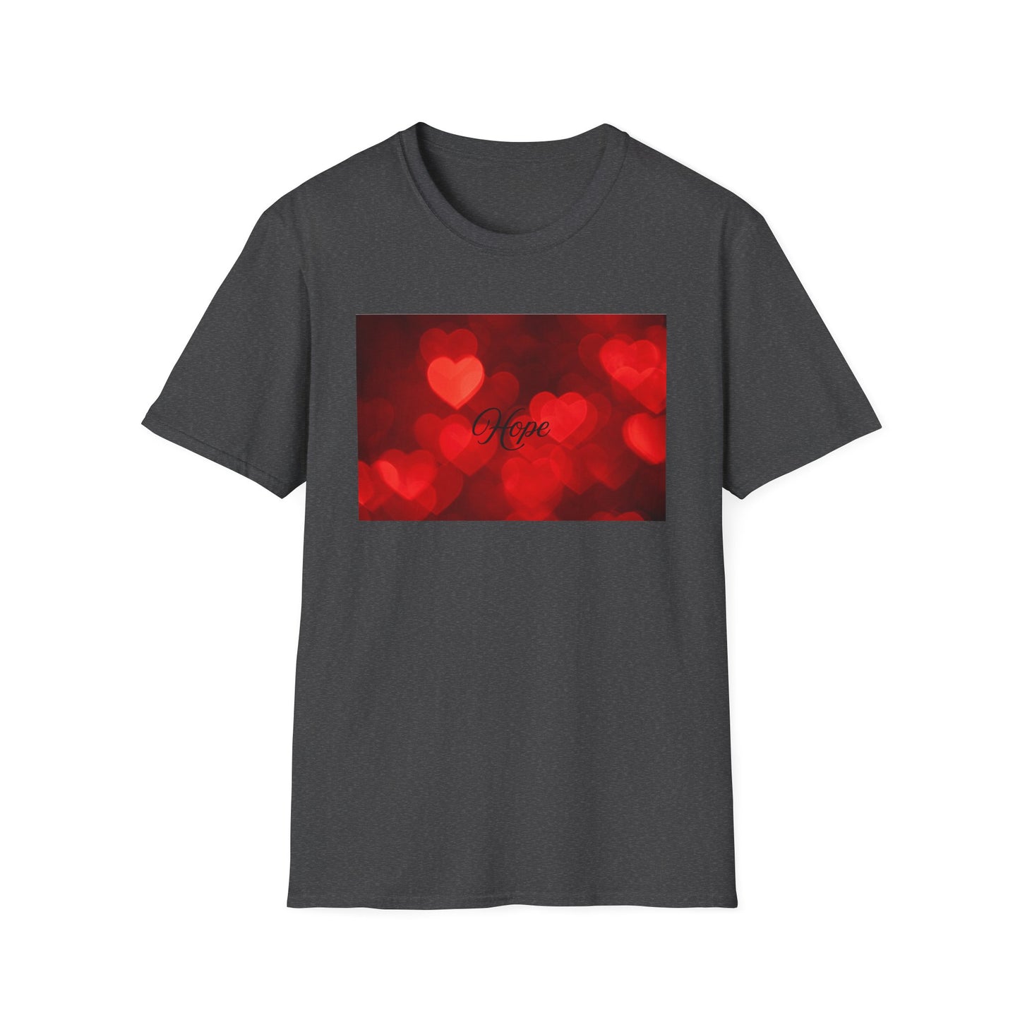 Romantic Heart T-Shirt, Perfect for Valentine's Day, Cute Couple Gift, Love Quote Tee, Softstyle Shirt