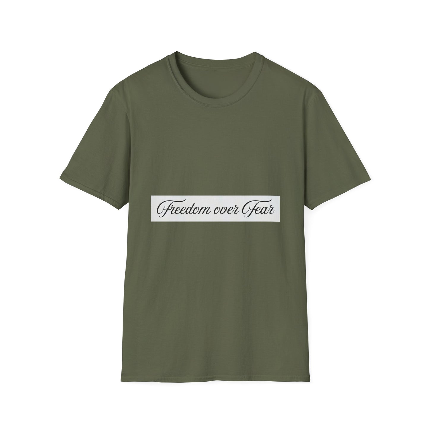 Freedom Over Fear T-Shirt | Inspirational Tee | Motivational Gift | Casual Wear | Comfortable Tee | Everyday Style | Perfect [...]