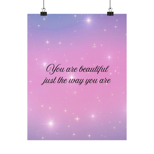 Inspirational Wall Art Poster, Motivational Decor, Uplifting Home Decor, Encouragement Gift, Self-Love Decoration