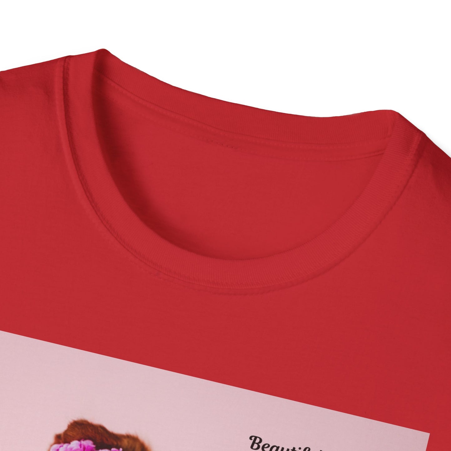 Dog Lover's Inspirational T-Shirt, Cute Pet Apparel, Floral Print Tee, Gift for Animal Lovers, Funny Dog Shirt