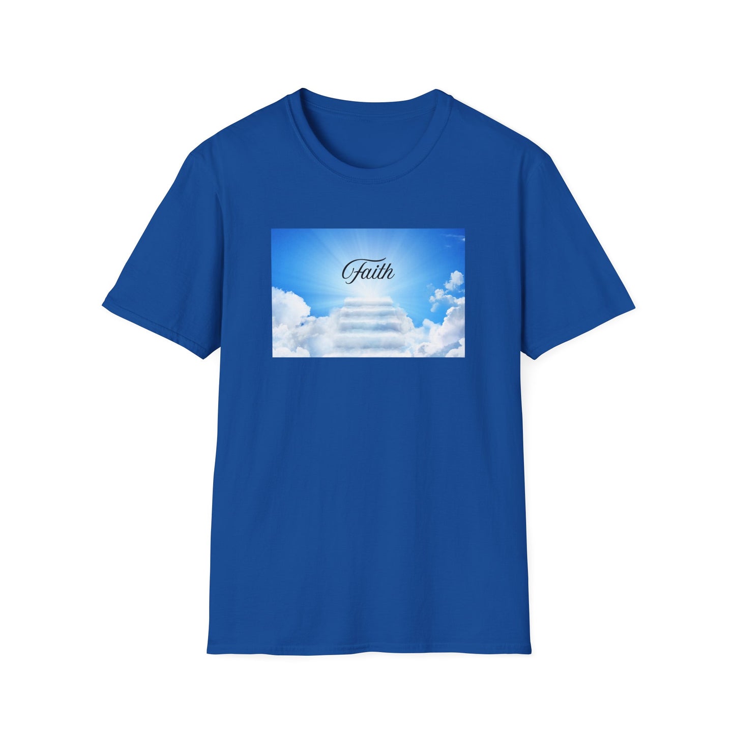 Faith-Inspired Softstyle T-Shirt, Inspirational Tee, Casual Wear, Gift for Believers, Spiritual Apparel, Everyday Comfort