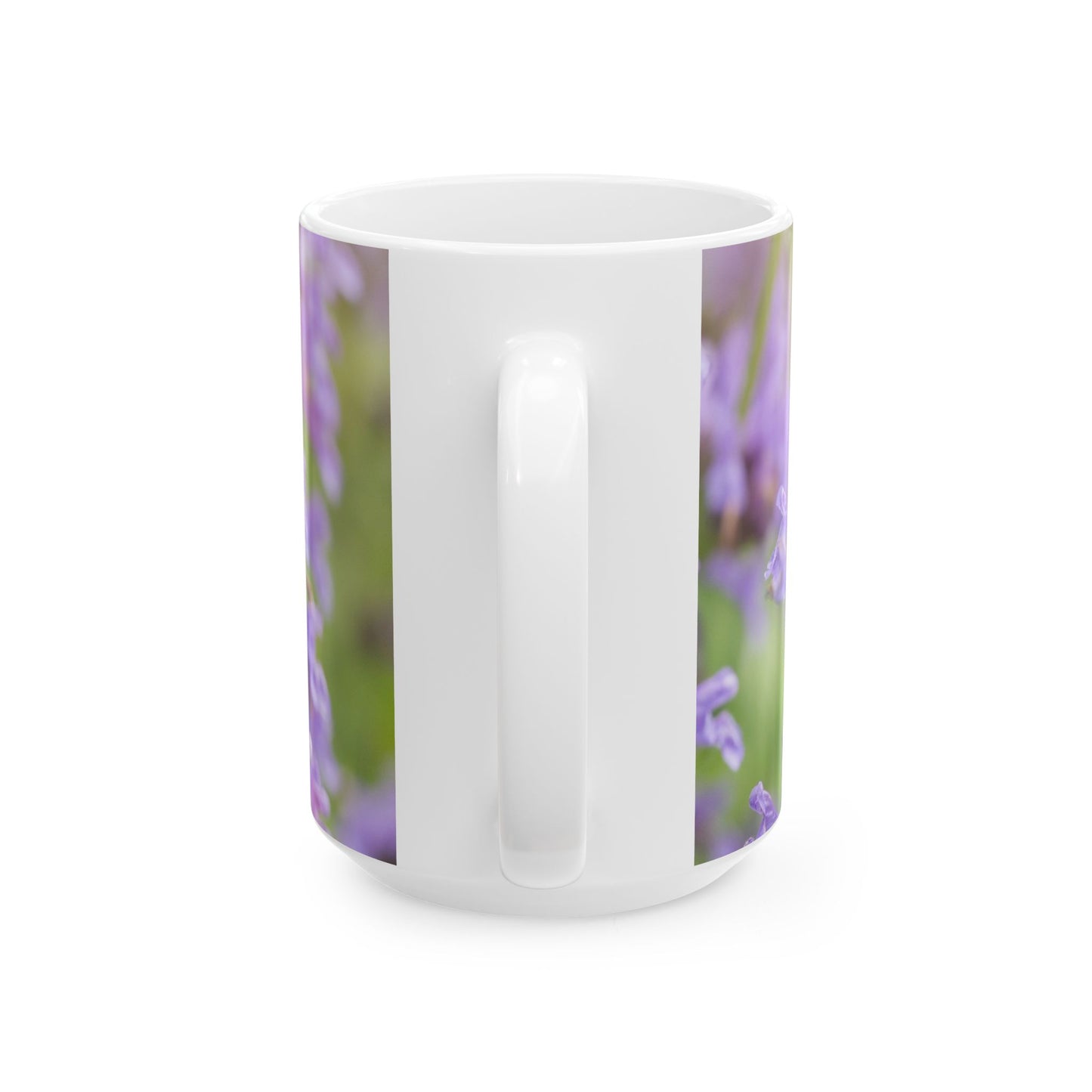 Hummingbird & Lavender Ceramic Mug — "Success doesn’t come from what you do occasionally…" (11oz/15oz)