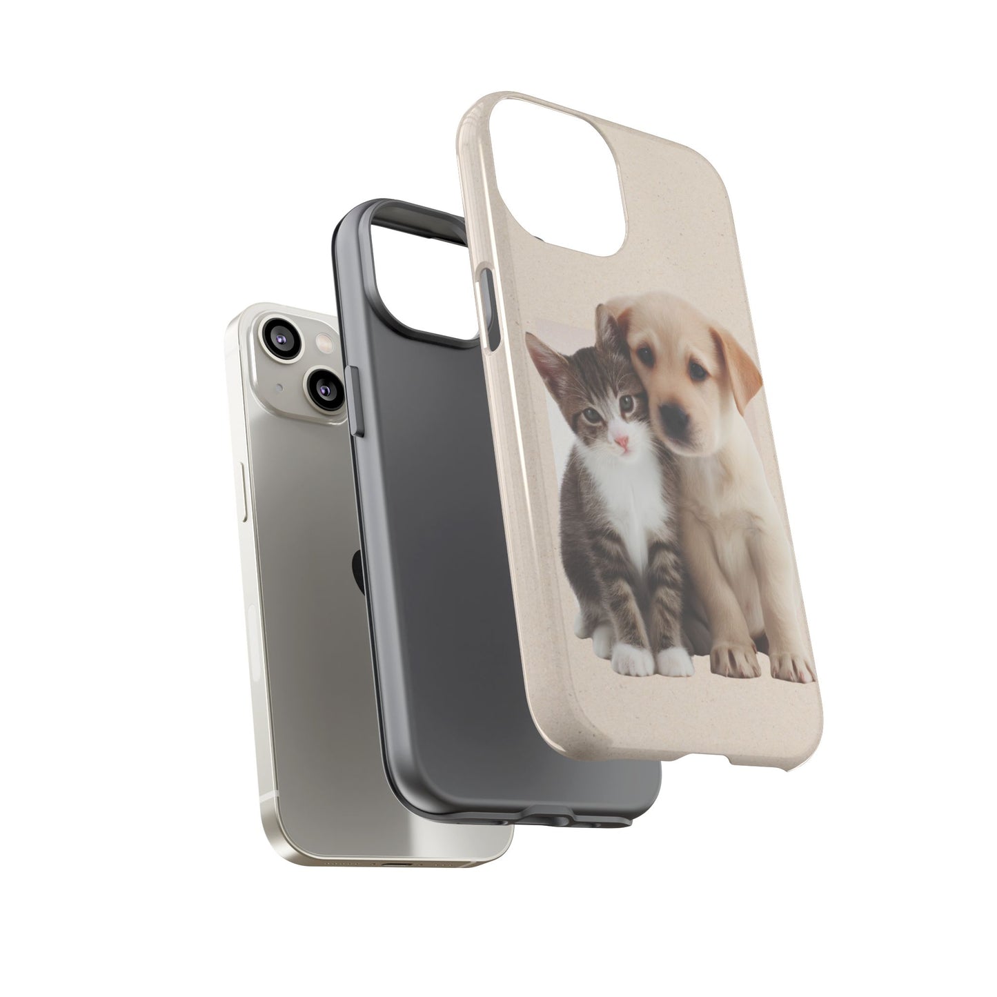 Tough Cases, Adorable puppy and kitten design