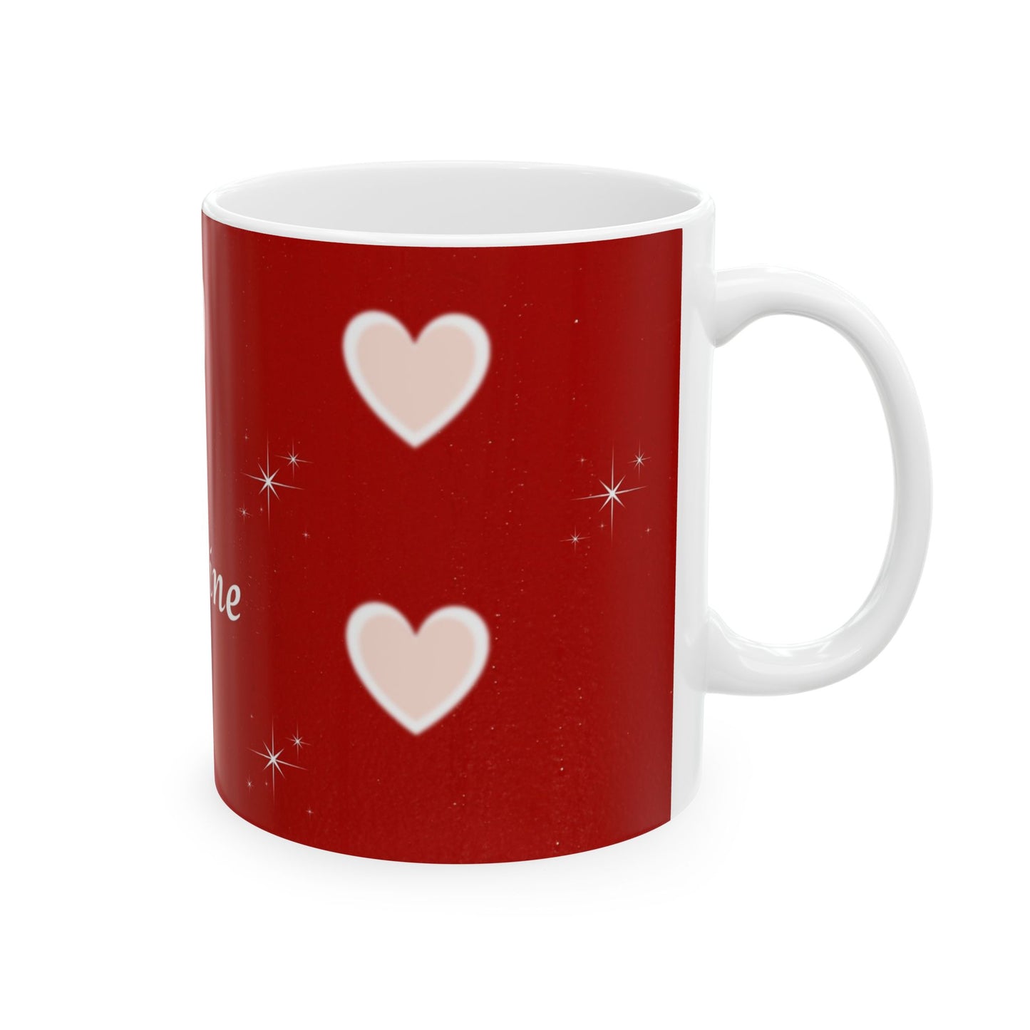 Be Mine Heart Mug — Valentine’s Day Ceramic Coffee Cup (11oz & 15oz)