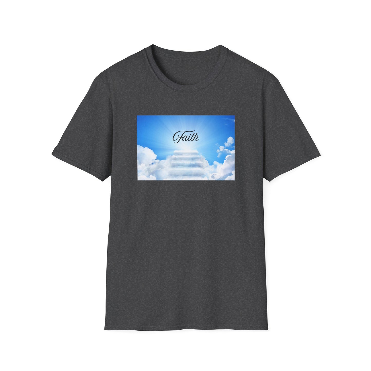 Faith-Inspired Softstyle T-Shirt, Inspirational Tee, Casual Wear, Gift for Believers, Spiritual Apparel, Everyday Comfort