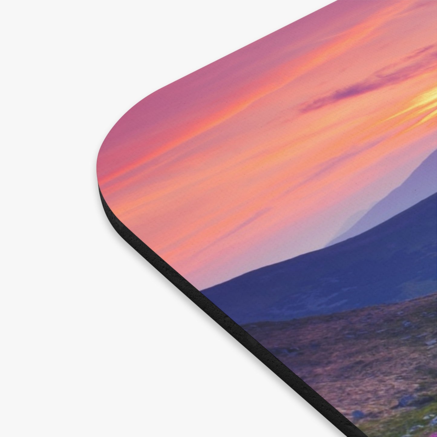 Inspirational Landscape Mouse Pad — "Life is like a camera..." Motivational Desk Mat