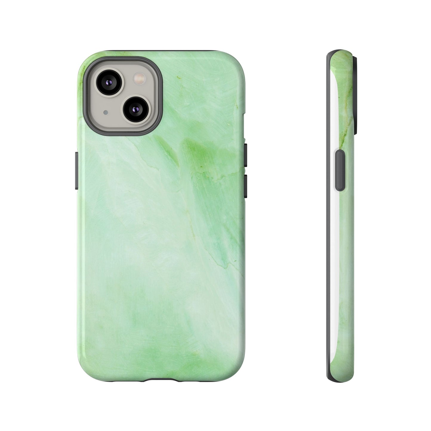 Tough Cases, Beautiful Green Marble Design