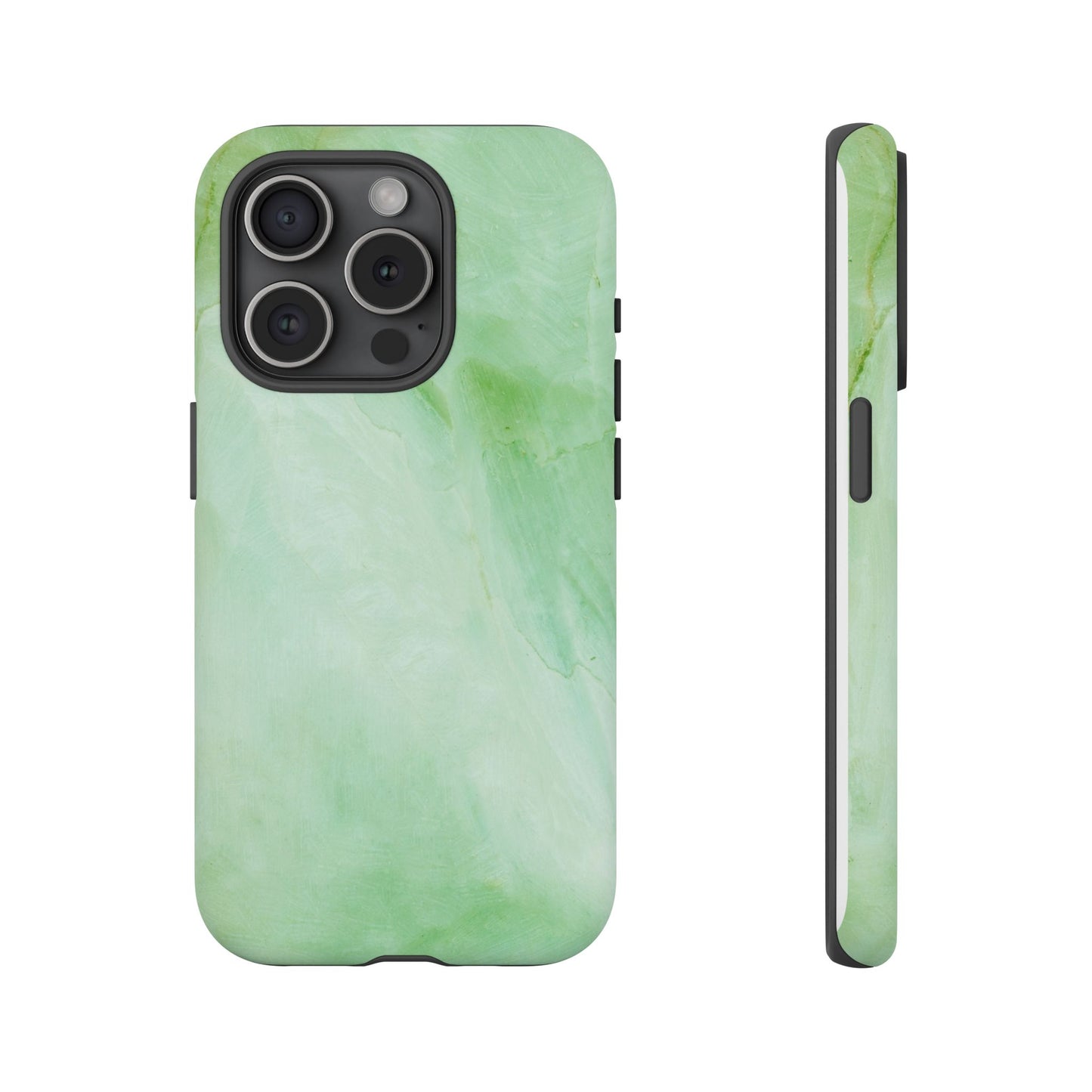 Tough Cases, Beautiful Green Marble Design