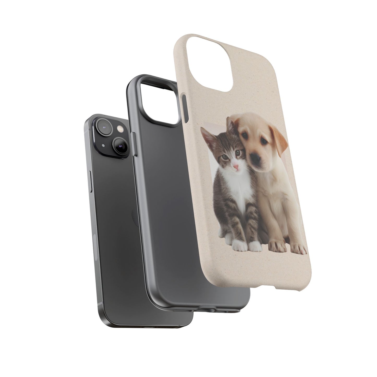 Tough Cases, Adorable puppy and kitten design