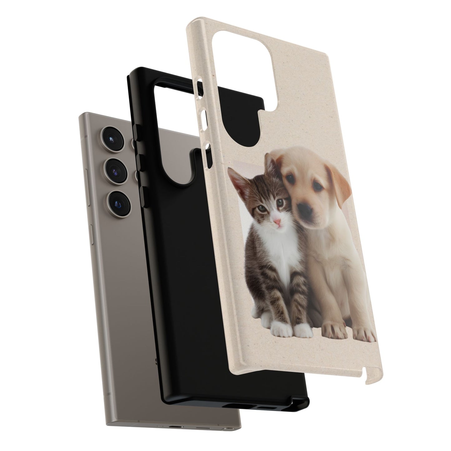 Tough Cases, Adorable puppy and kitten design