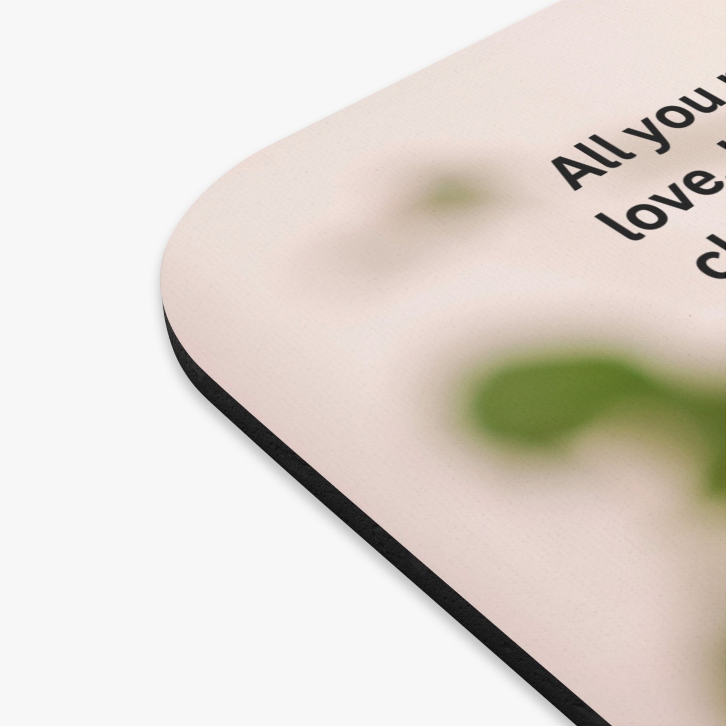 Chocolate Love Mouse Pad, Sweet Gift for Desk, Cute Office Décor, Fun Birthday Present, Perfect for Chocolate Lovers