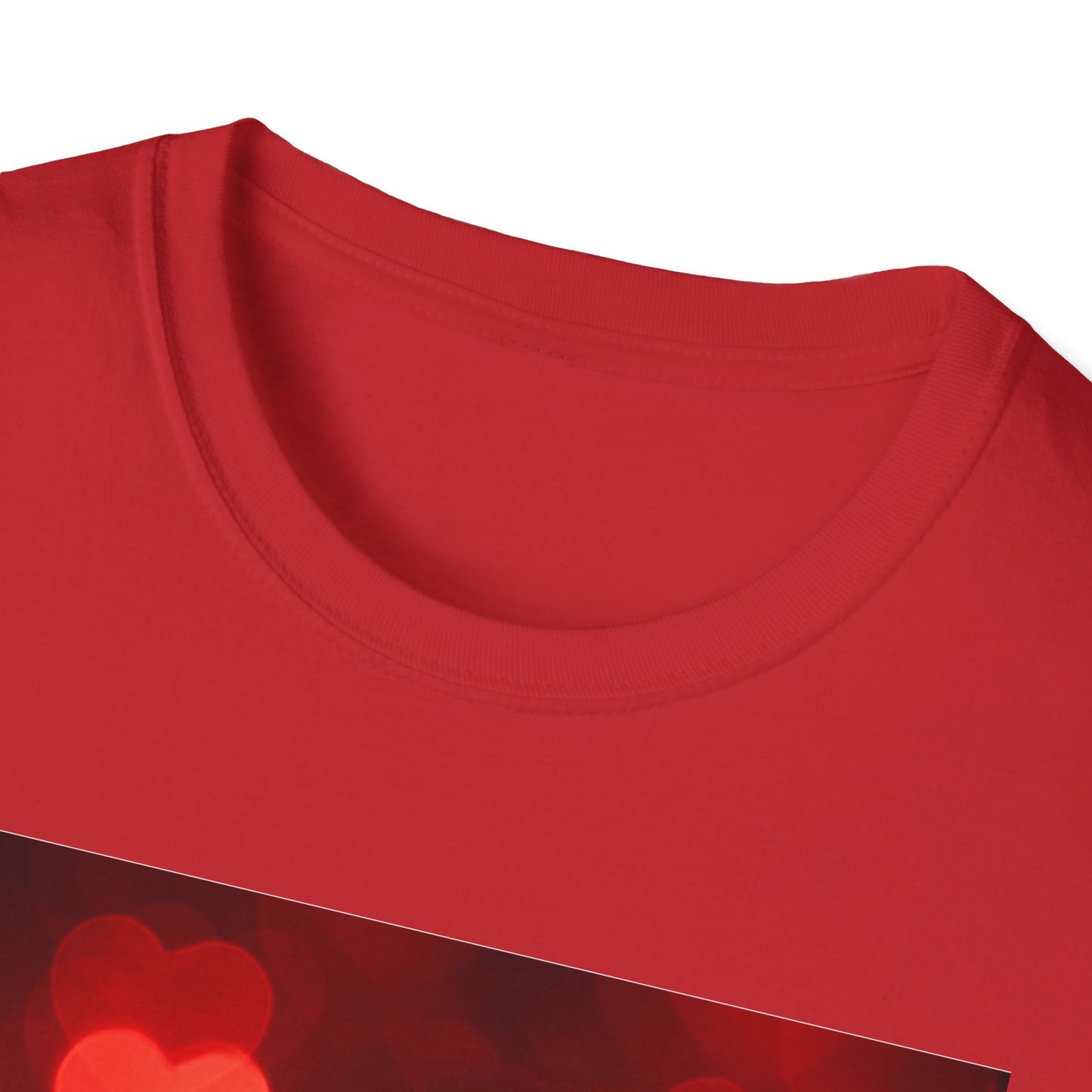 Romantic Heart T-Shirt, Perfect for Valentine's Day, Cute Couple Gift, Love Quote Tee, Softstyle Shirt
