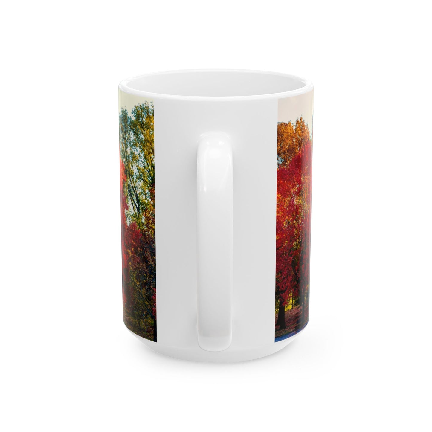 Autumn Inspiration Mug – Motivational Ceramic Coffee Cup, Fall Decor Gift, Gratitude Reminder, Cozy Beverage Holder