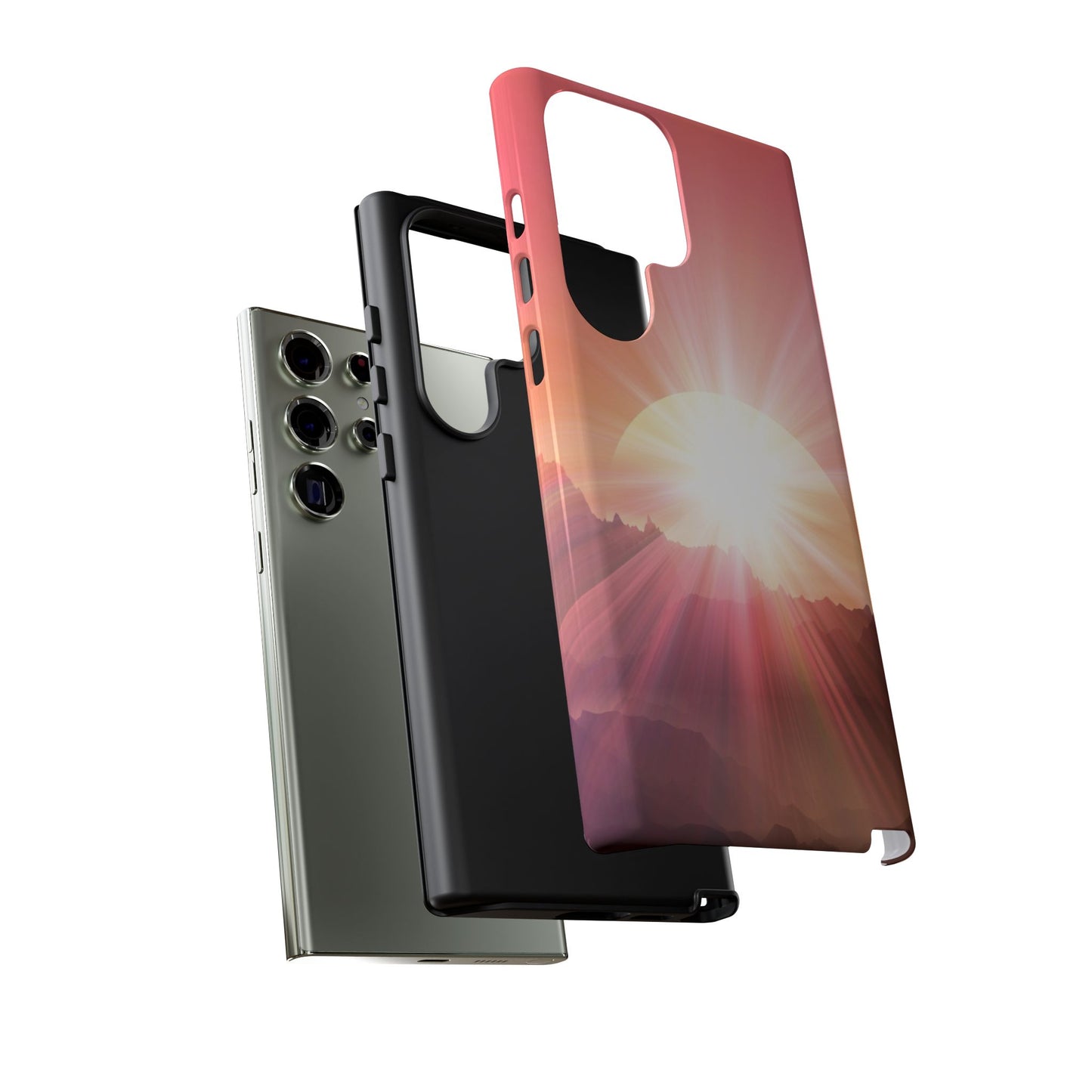 Tough Cases, Beautiful Sunrise Design