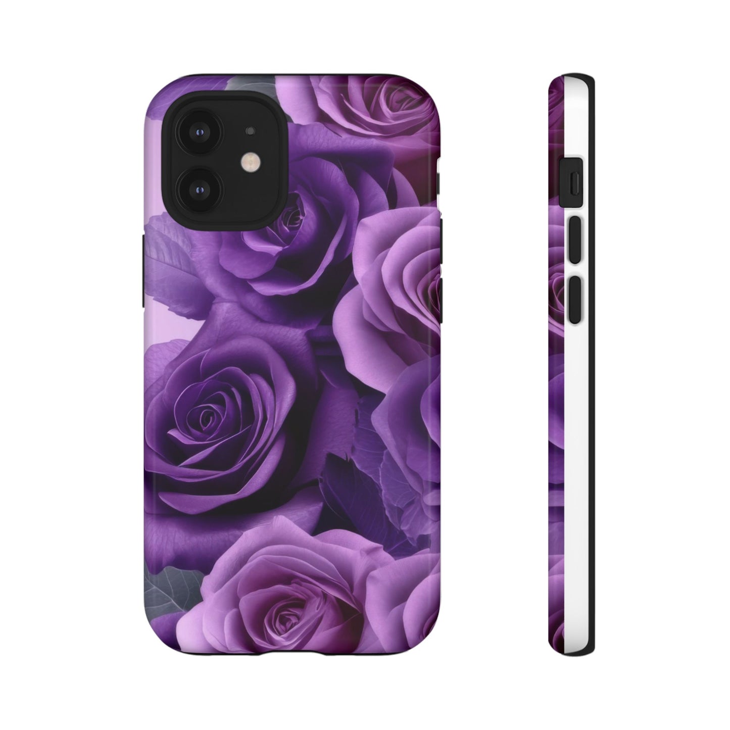 Tough Cases, Beautiful Purple Floral Design
