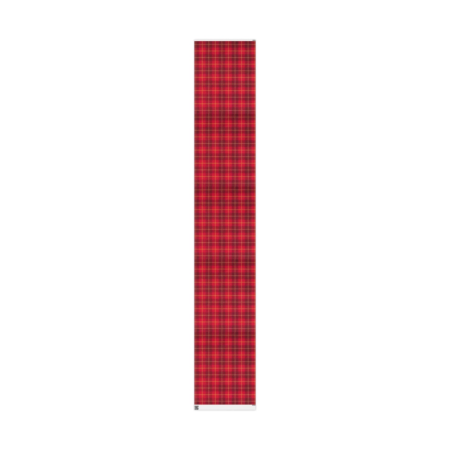 Red Buffalo Plaid Wrapping Paper Roll — Festive Christmas Gift Wrap