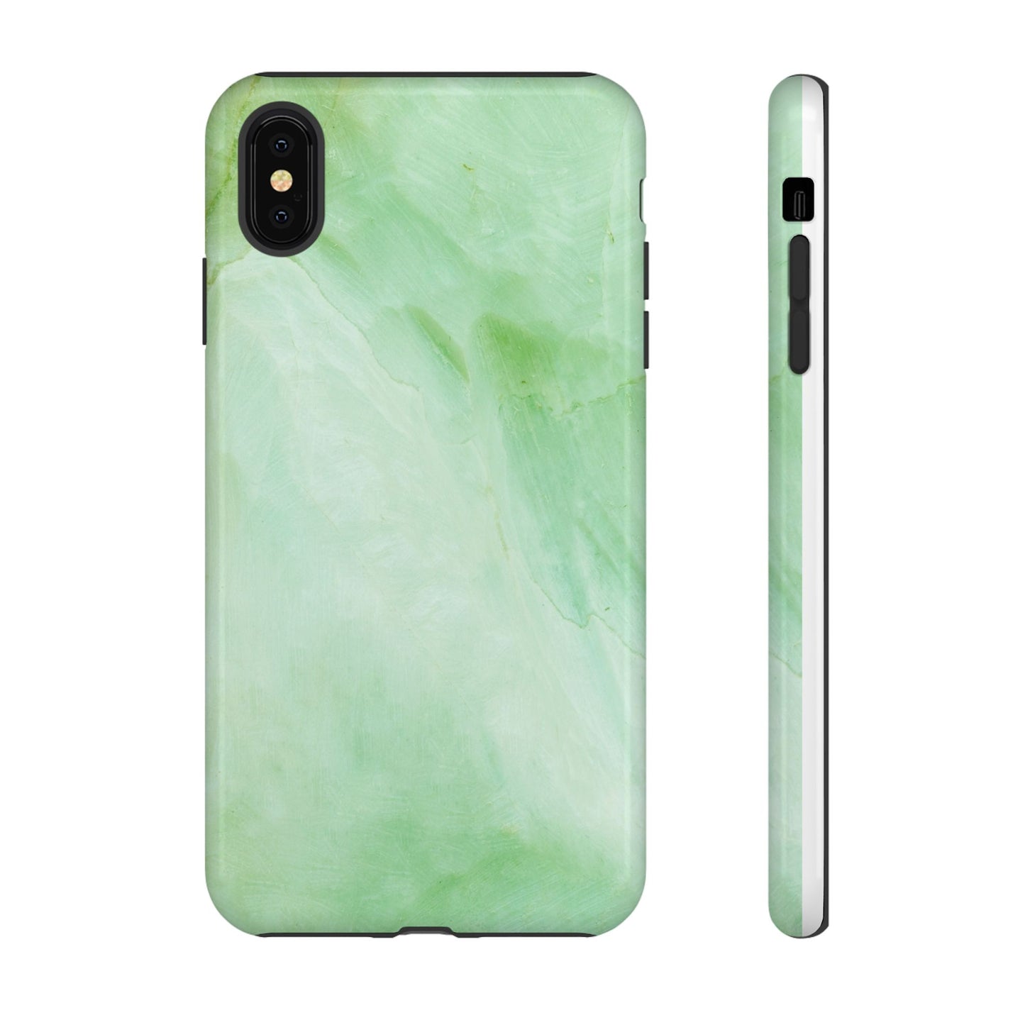 Tough Cases, Beautiful Green Marble Design