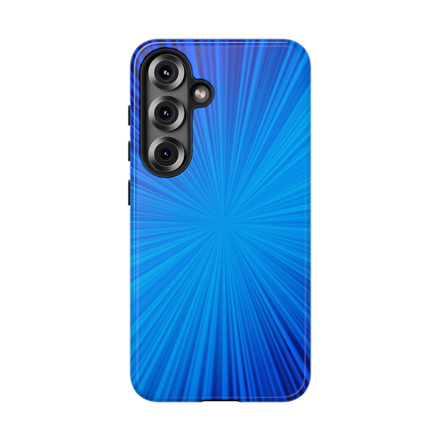 Tough Cases, Beautiful Blue Starburst Design